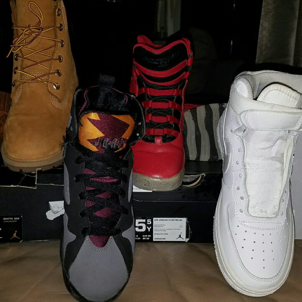 Boys boots and sneakers. *ALL SOLD SEPARATELY *